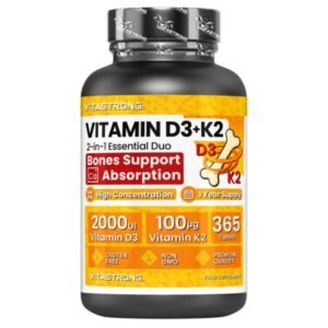 VITAMIN D3+K2 365 Capsules
